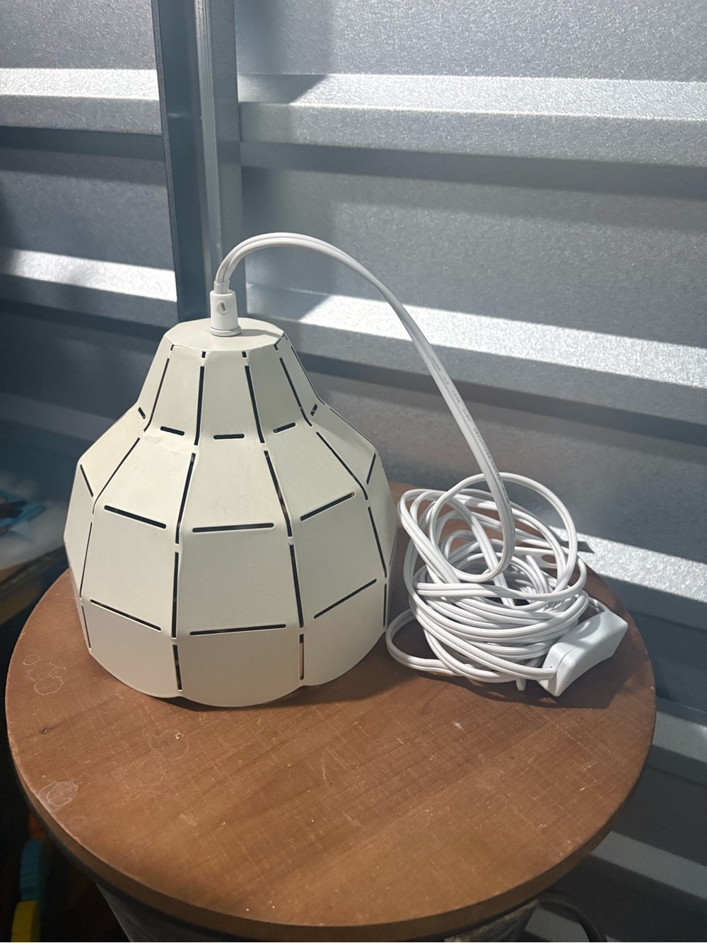 Hobby Lobby White Pendant Lamp